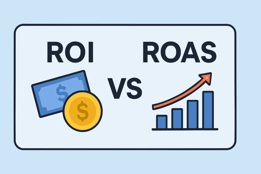 ROI vs ROAS 어떤 지표를 봐야할까?