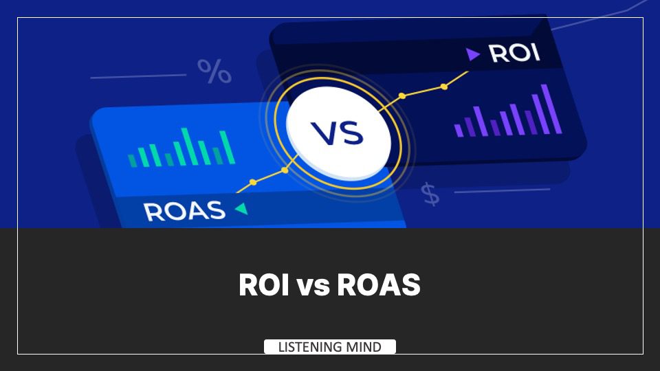 ROI vs ROAS 어떤 지표를 봐야할까?