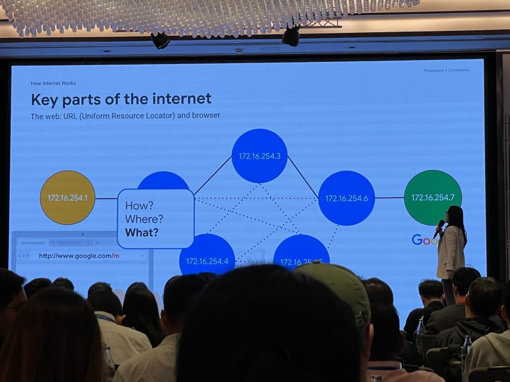 key parts of the internet at search central live deep dive in Bangkok