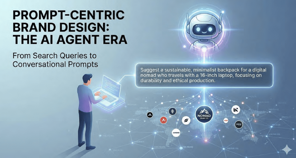 검색에서 호출로: AI 에이전트 시대의 프롬프트 센트릭 브랜드 설계