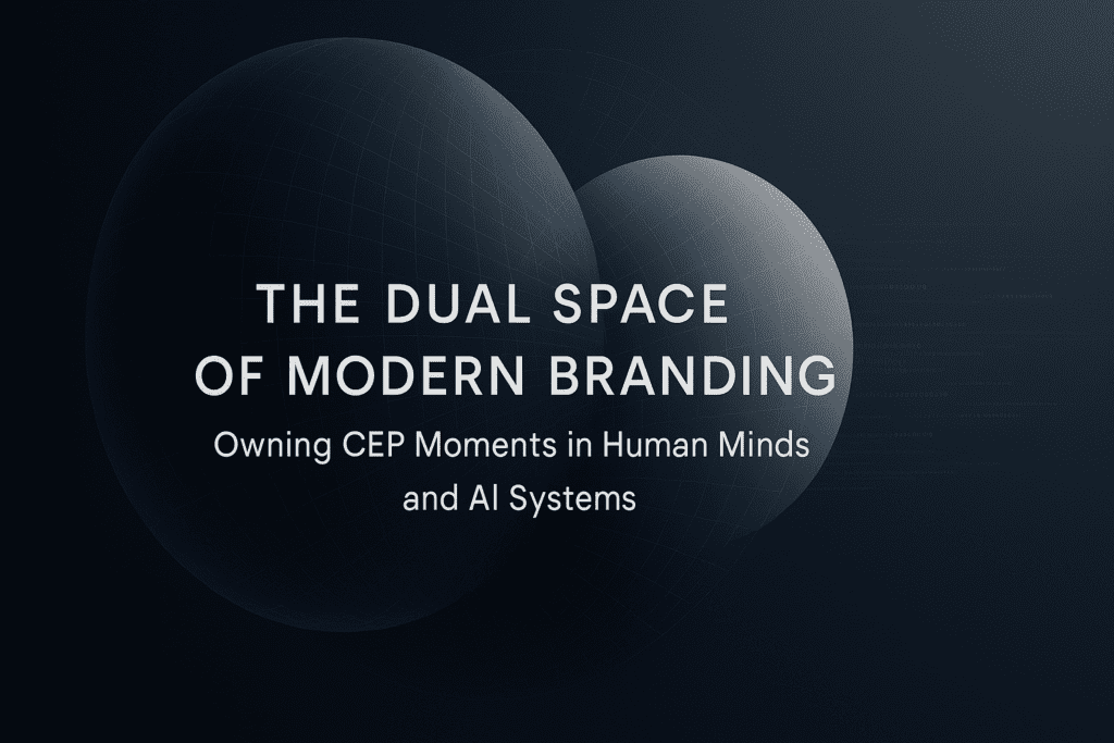 AI 시대 브랜딩의 이중 공간: 인간의 기억과 AI 의미 공간에서 CEP를 선점하라
